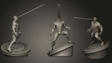 Military figurines Cyclops 3d model